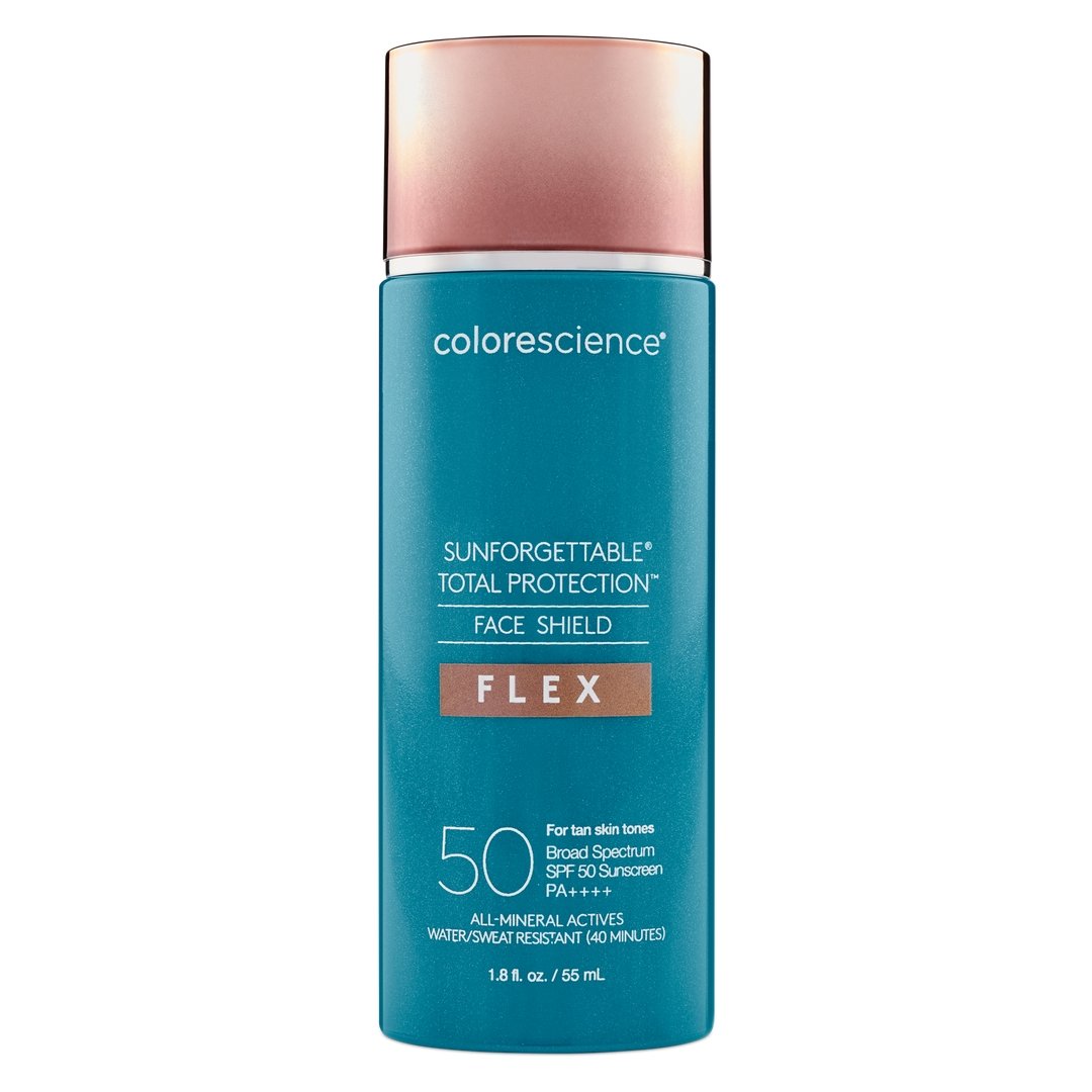 Colorescience Sunforgettable Total Protection Face Shield Flex SPF 50 Tan - SkinLab USA